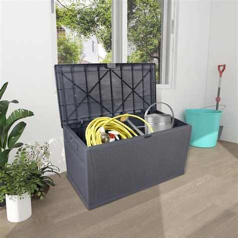 outdoor storage chest waterproof lockable